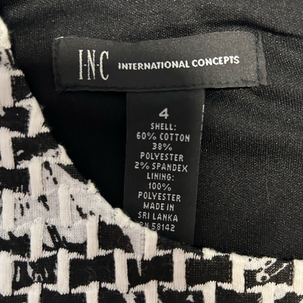 INC International Concepts sleeveless a-line dress - Picture 2 of 4